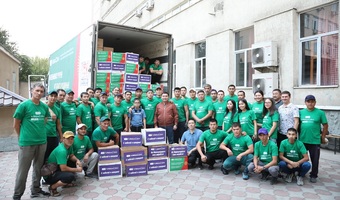 Сотрудники MegaCom оказали гумпомощь пострадавшим в Баткенской области