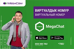 Жаңы номур алгыңыз келет дейли, бирок дагы бир SIM-карта үчүн орун жок болсочу? Бул маселе эмес – MegaCom виртуалдук номурун кошуп алыңыз жана дүйнө жүзүнүн кайсы жеринде болсоңуз да, кадимки номурдан чалгандай эле КРдин шаардык жана мобилдик номурларына чалыңыз. 