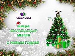 Жаңы жылга саналуу гана сааттар калды... MegaCom командасы Сизди чын дилинен Жаңы жылыңыз менен куттуктайт!