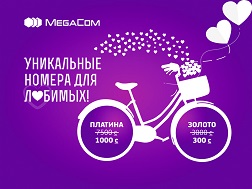 MegaCom компаниясы Сүйүү күнүнүн урматына өз абоненттери үчүн жагымдуу бонус даярдады. 