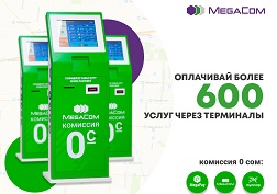 Кыргызстанцы могут легко и быстро оплачивать более 600 наименований товаров и услуг в режиме 24/7