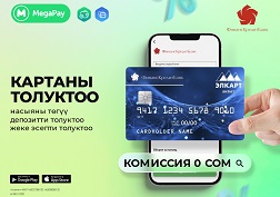«ФинансКредитБанк» ААКтын кардарларына жеткиликтүү кызматтардын тизмеси