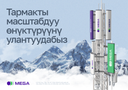 MEGA компаниясы ири шаарлардагы жана айылдардагы 4G стандарттагы байланышынын кубаттуулугун жогорулатты.